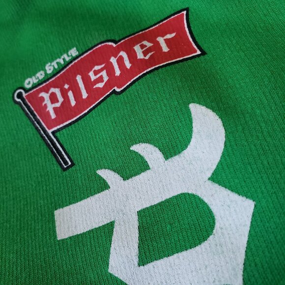 Pretty Sweet Green Pilsner Beer Zip Up Hoody - Picture 6 of 13